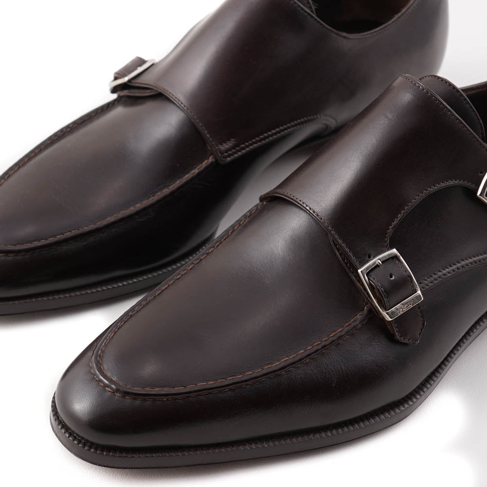 Brioni Double-Buckle Monk Strap Shoes - Top Shelf Apparel