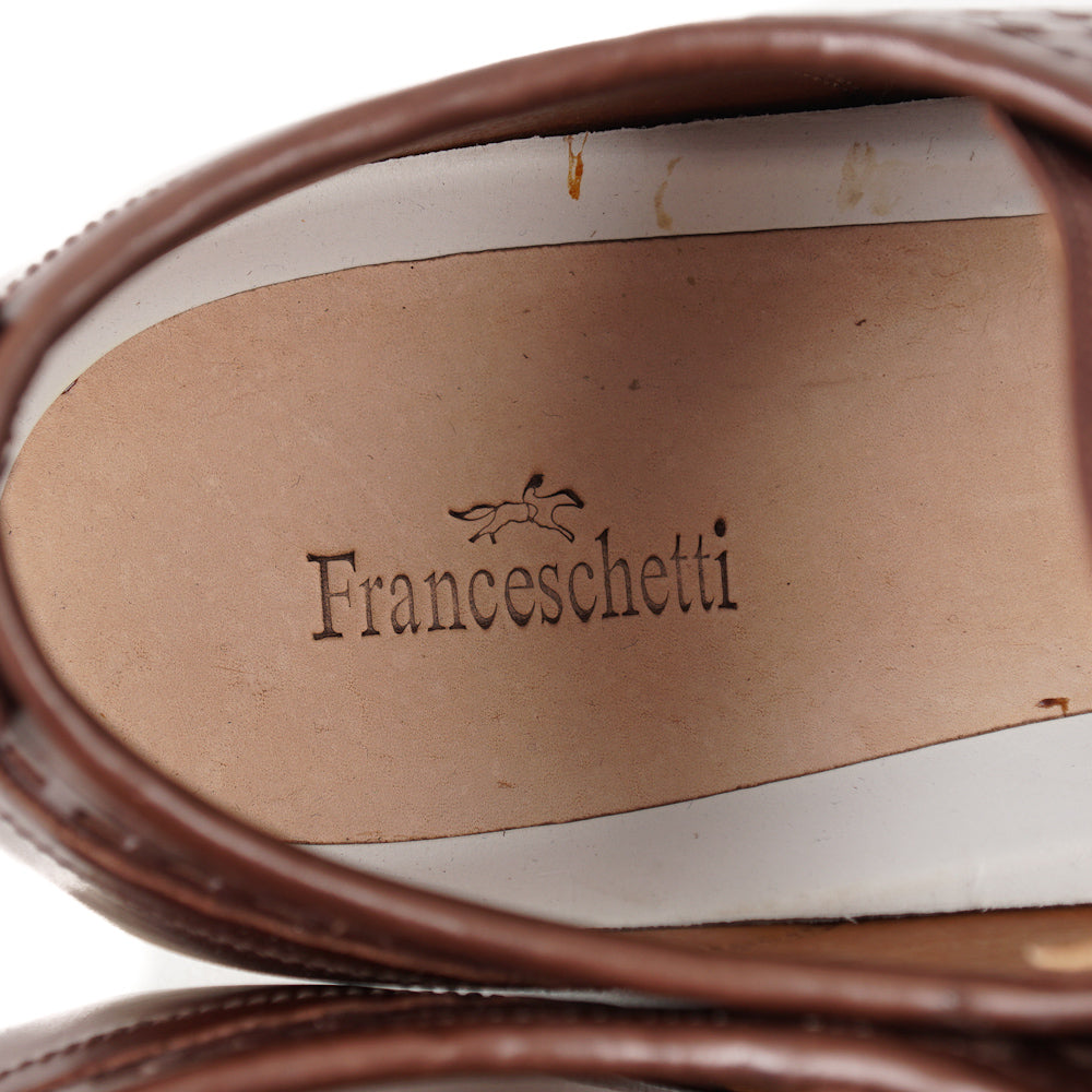 Franceschetti Punched Leather Sneakers - Top Shelf Apparel