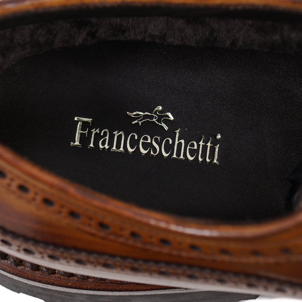 Franceschetti Shearling-Lined Winter Derby - Top Shelf Apparel