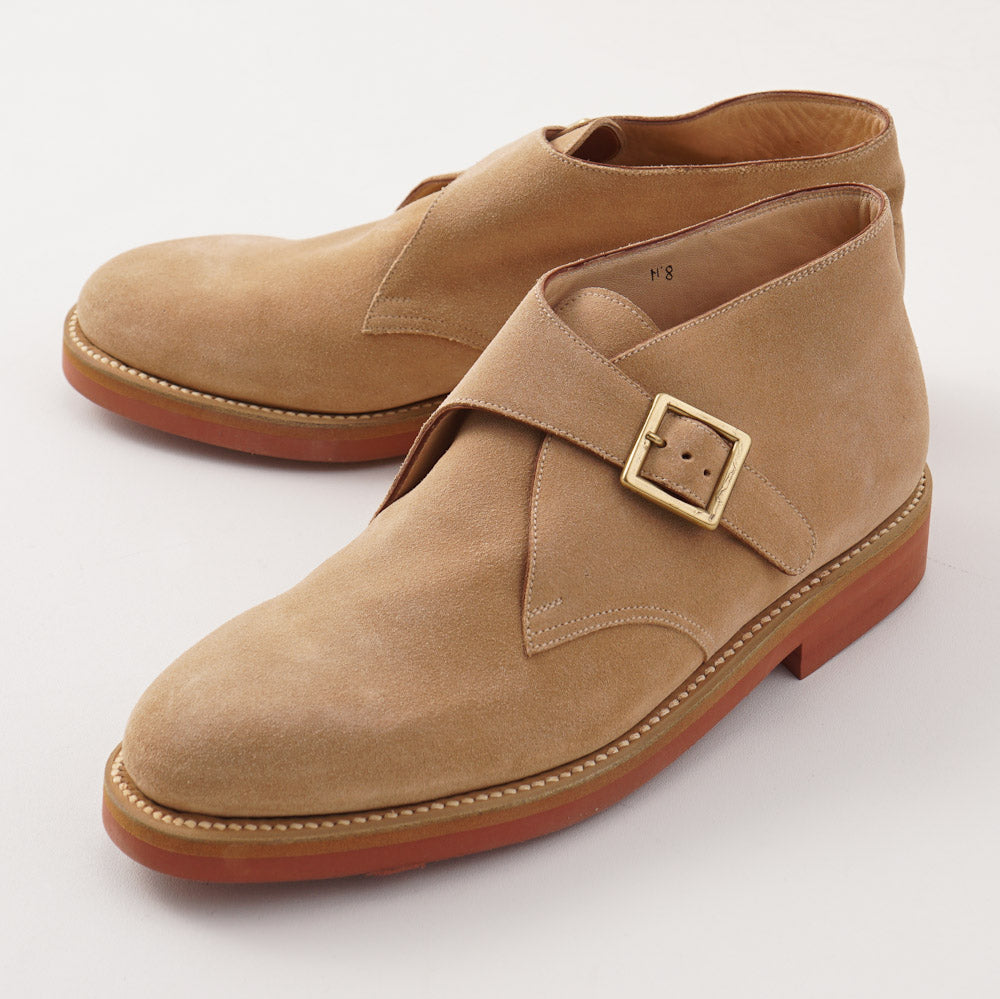 Silvano Lattanzi Chukka Boots in Sand Beige Suede - Top Shelf Apparel