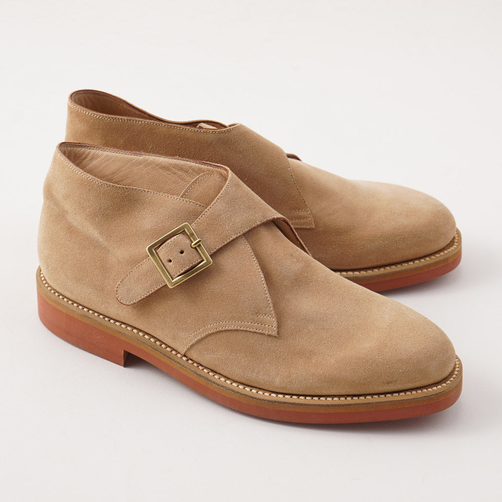 Silvano Lattanzi Chukka Boots in Sand Beige Suede - Top Shelf Apparel