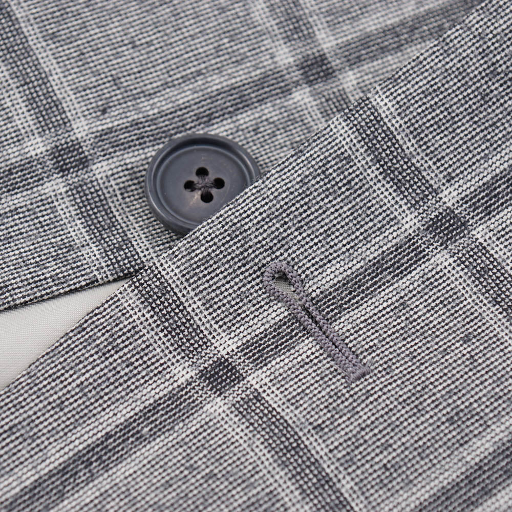 Belvest Gray Check Super 160s Wool Suit - Top Shelf Apparel