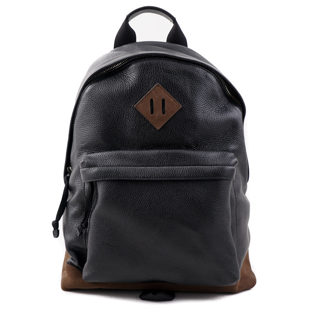 Tom Ford Black Grained Leather Buckley Backpack - Top Shelf Apparel