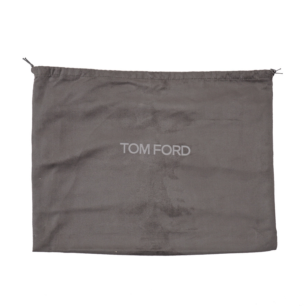 Tom Ford 'Buckley' Slim Briefcase in Midnight Suede - Top Shelf Apparel