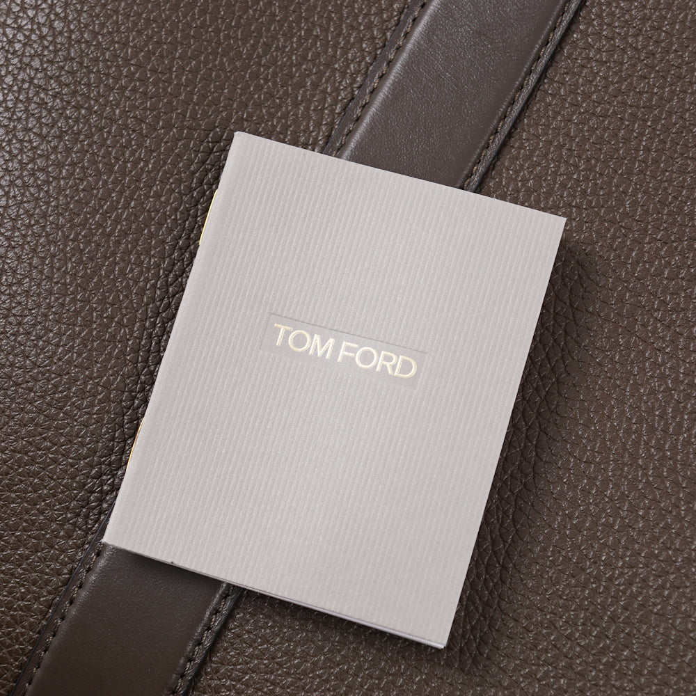 Tom Ford 'Buckley' Slim Briefcase in Olive Brown - Top Shelf Apparel