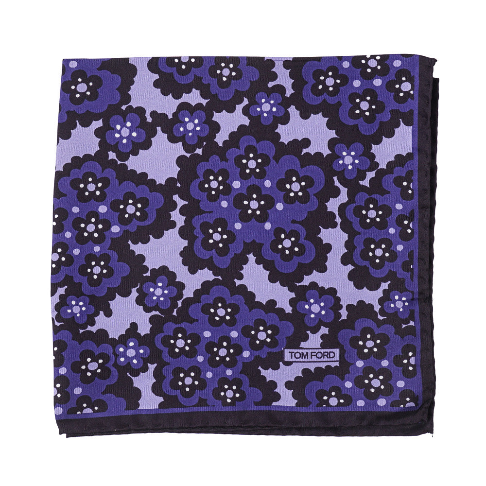 Tom Ford Floral Print Pocket Square - Top Shelf Apparel