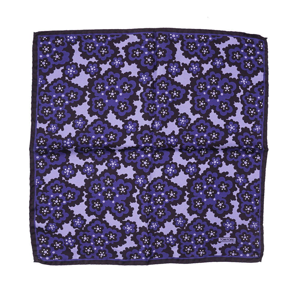 Tom Ford Floral Print Pocket Square - Top Shelf Apparel