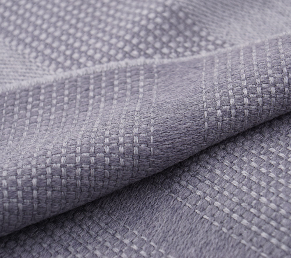 Battisti Gray Birdseye Wool Throw Blanket - Top Shelf Apparel
