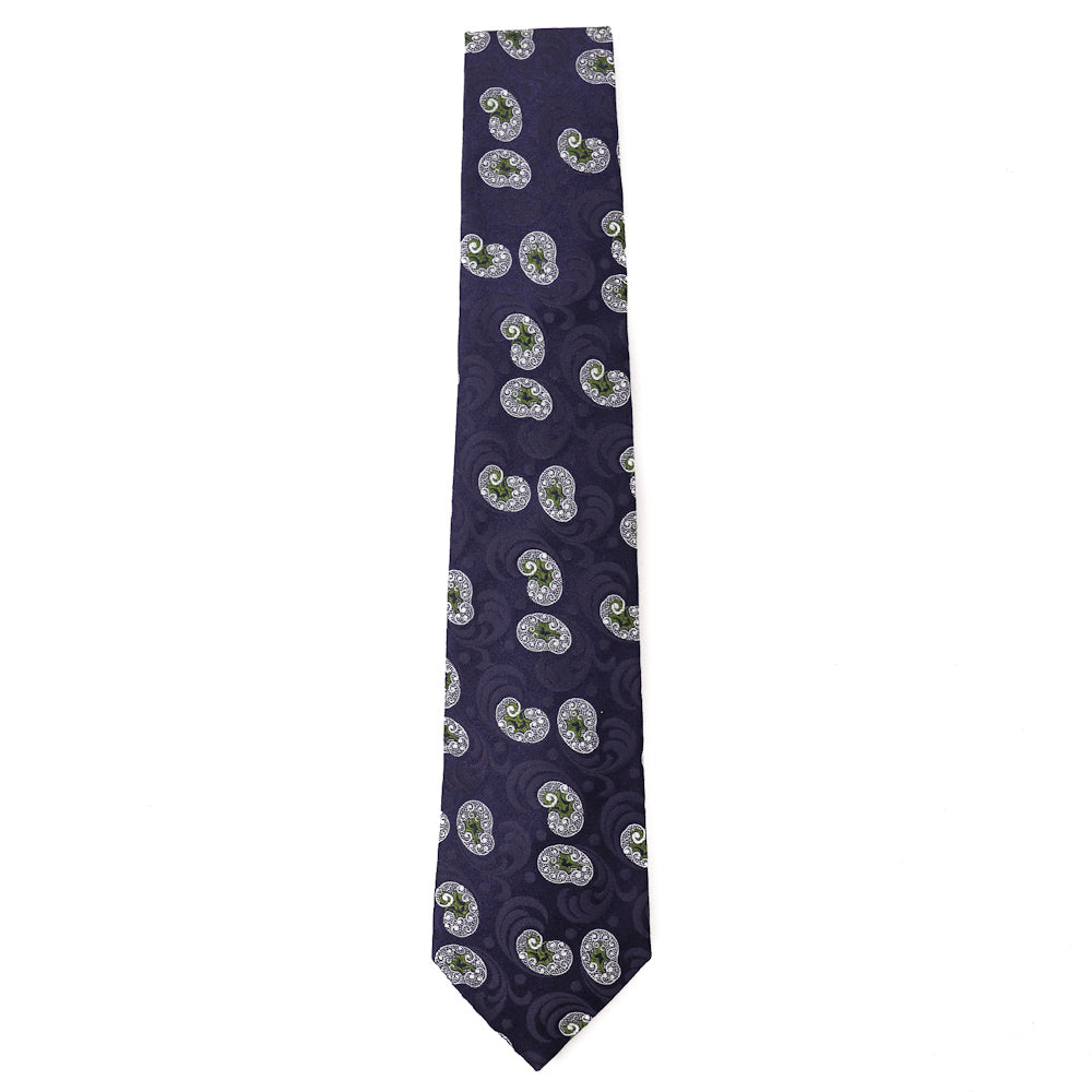 Roda Paisley Jacquard Silk Tie - Top Shelf Apparel