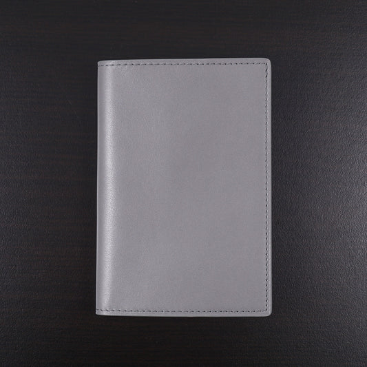 Tom Ford Passport Cover in Gray Leather - Top Shelf Apparel