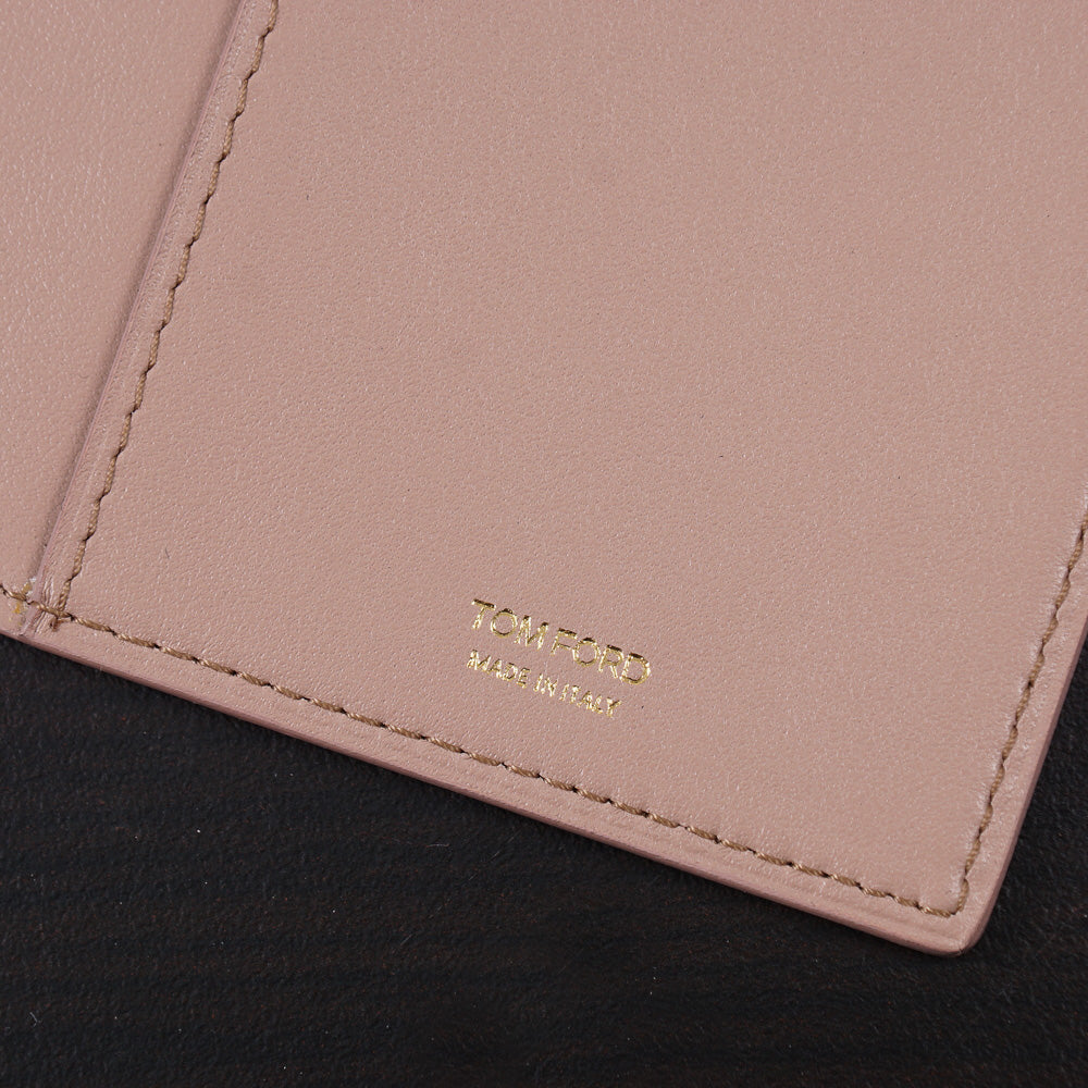 Tom Ford Passport Wallet in Pink Leather - Top Shelf Apparel