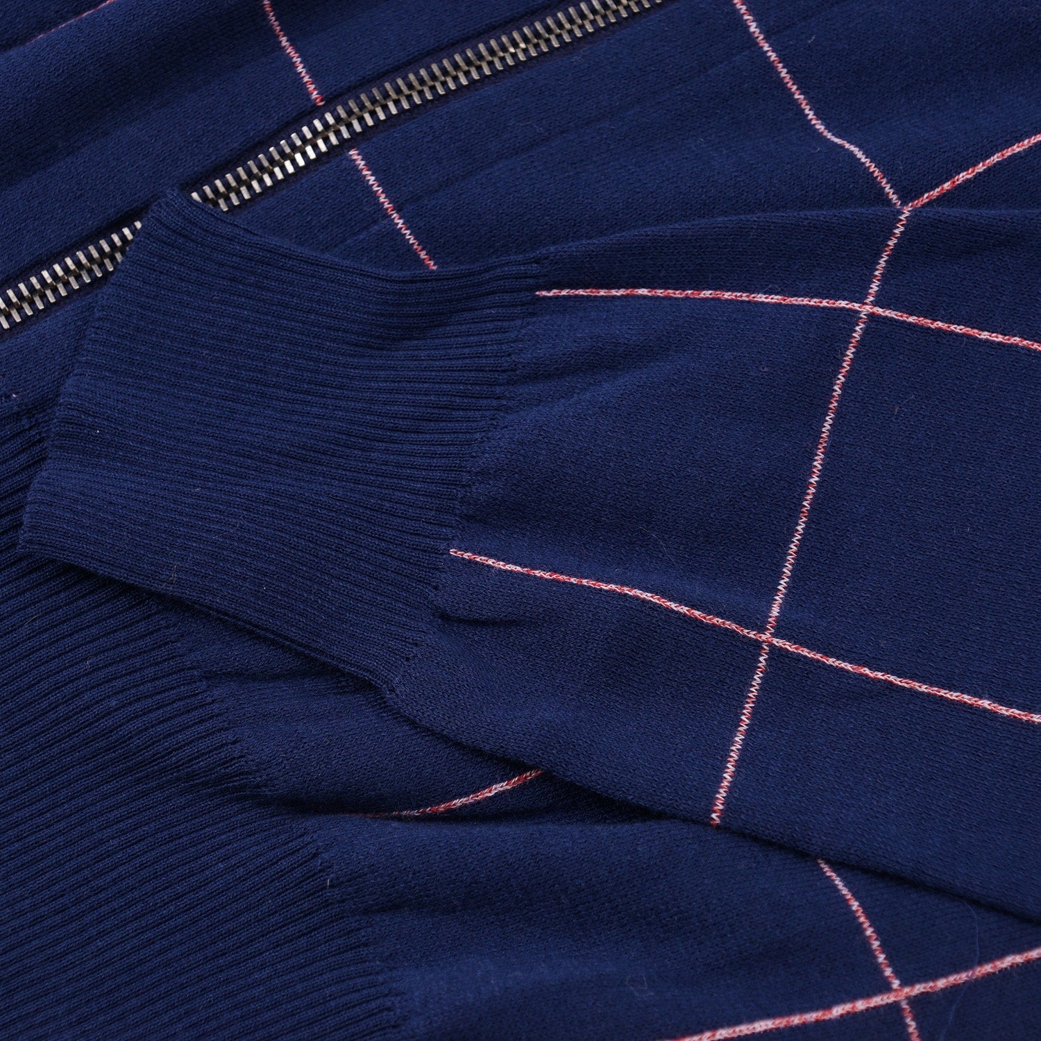 Isaia Full-Zip Fine Gauge Cotton Sweater - Top Shelf Apparel