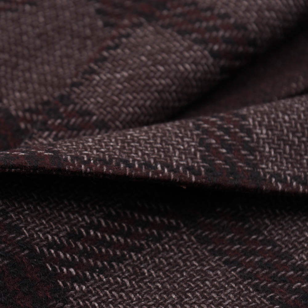 L.B.M. 1911 Brown-Burgundy Check Sport Coat - Top Shelf Apparel