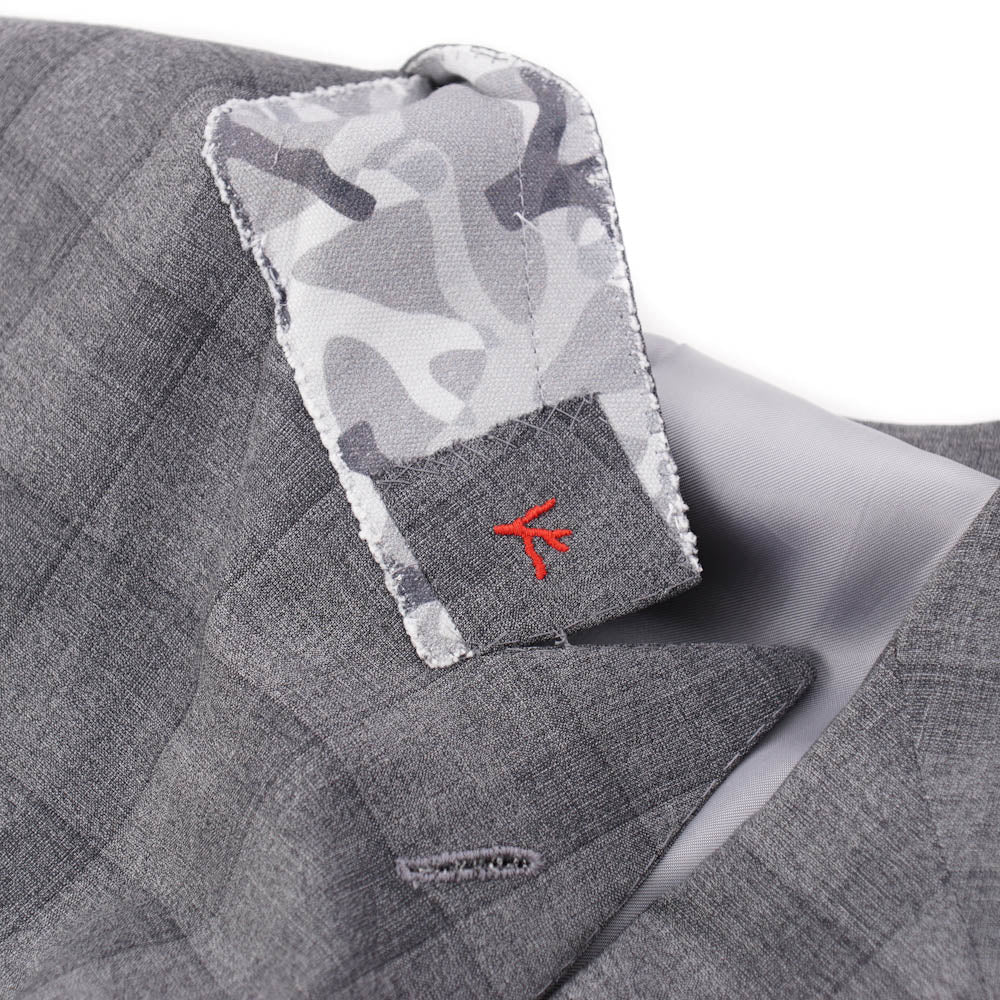 Isaia Gray Check Lightweight Super 150s Suit - Top Shelf Apparel