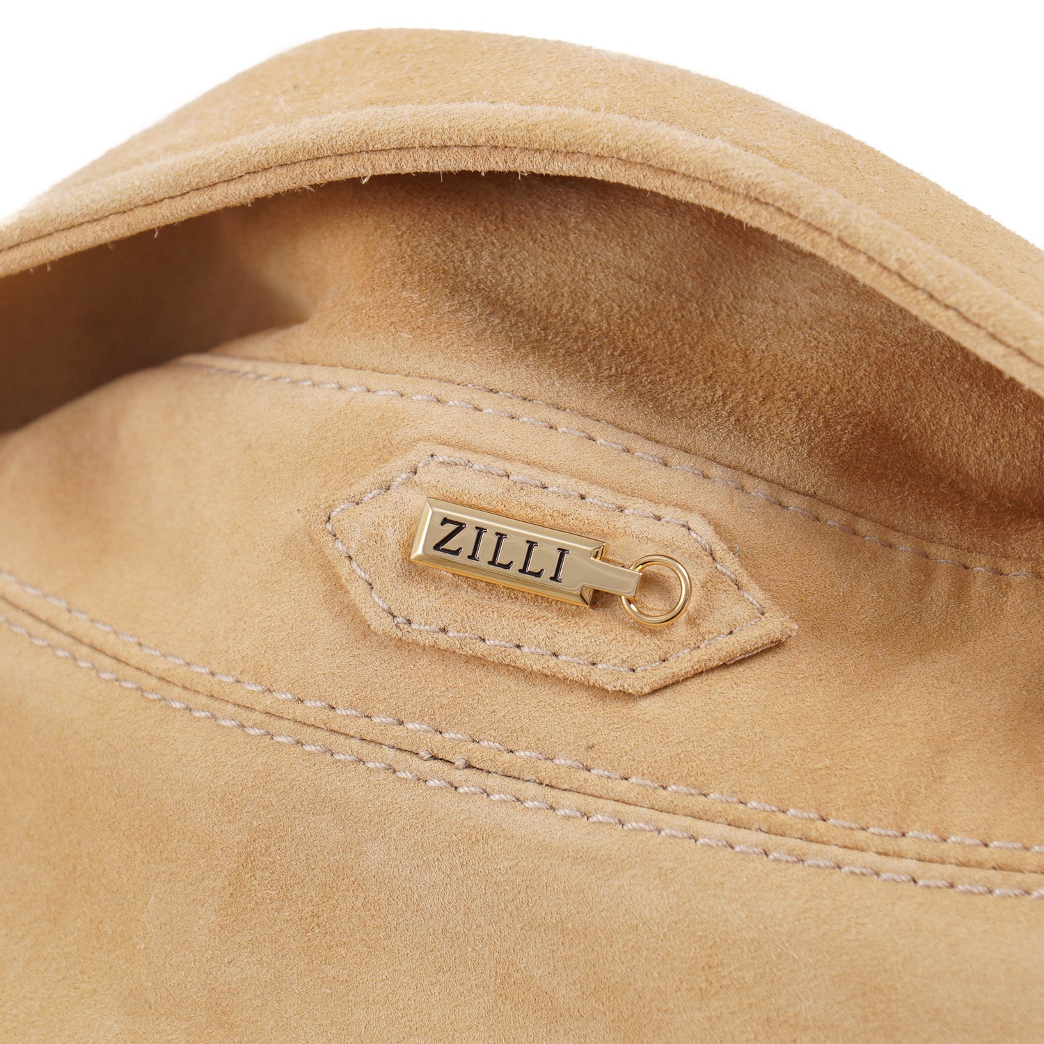 Zilli Calf Suede Leather Jacket - Top Shelf Apparel