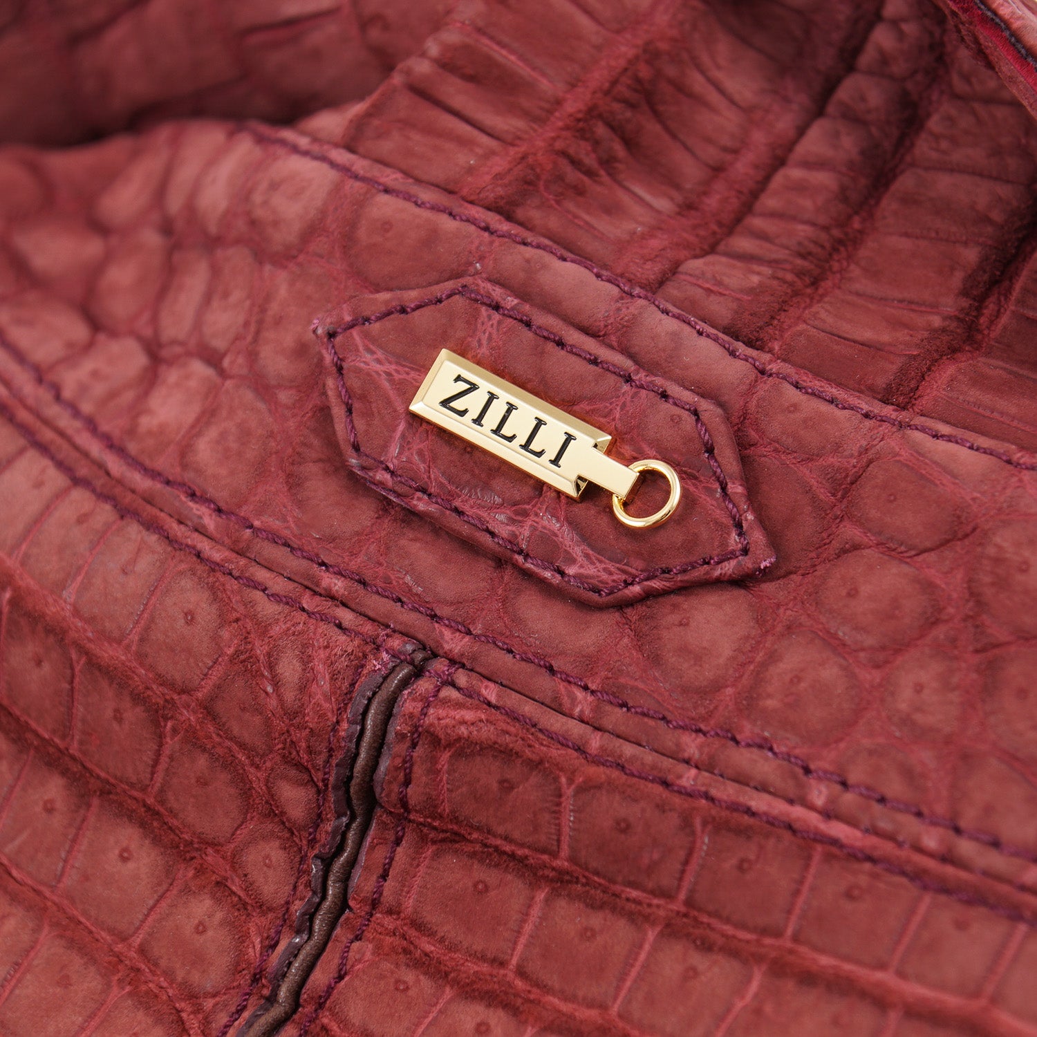 Brand : Louis Vuitton Accessory : Crocodile Print Jacket