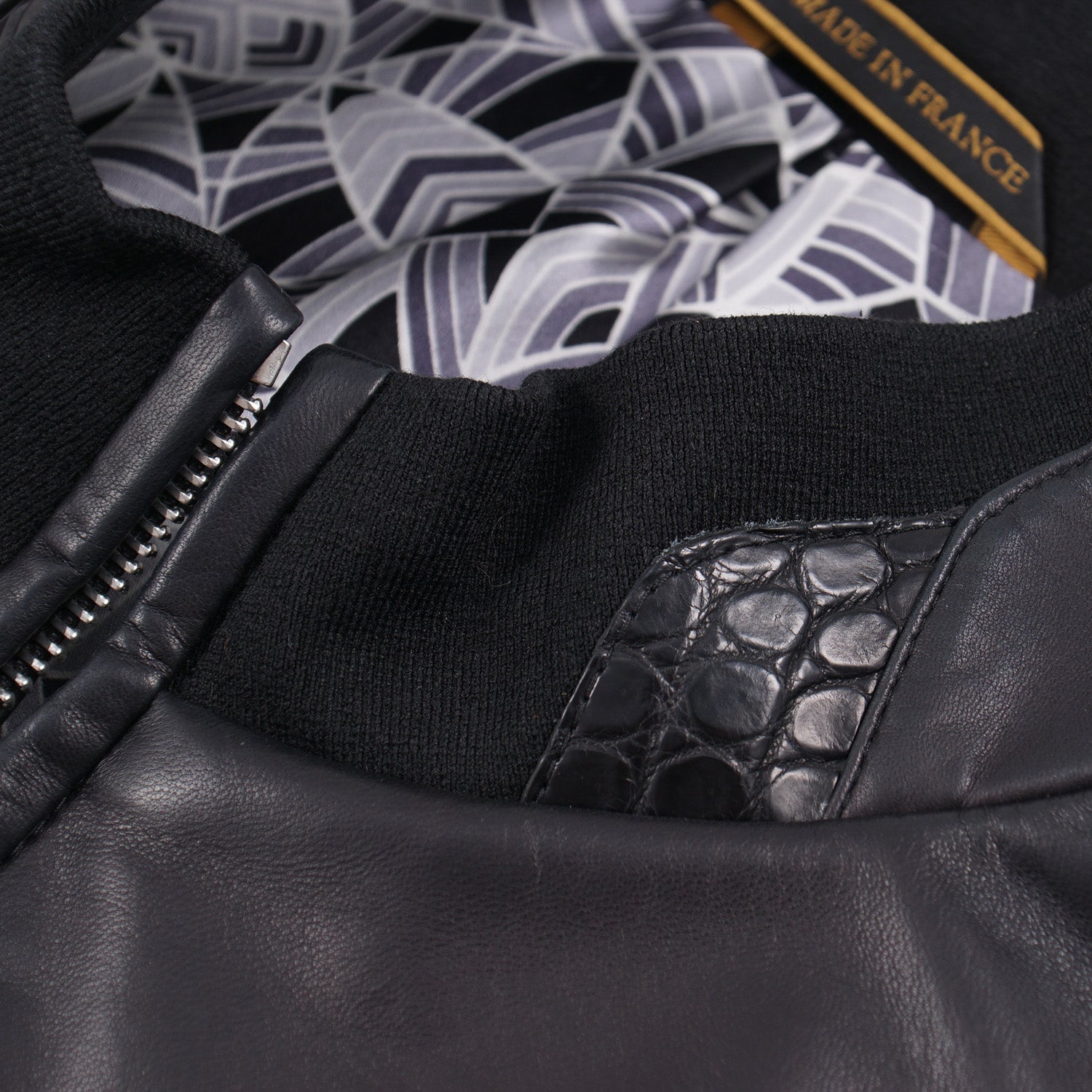 Zilli Matte Nubuck Crocodile Leather Jacket – Top Shelf Apparel