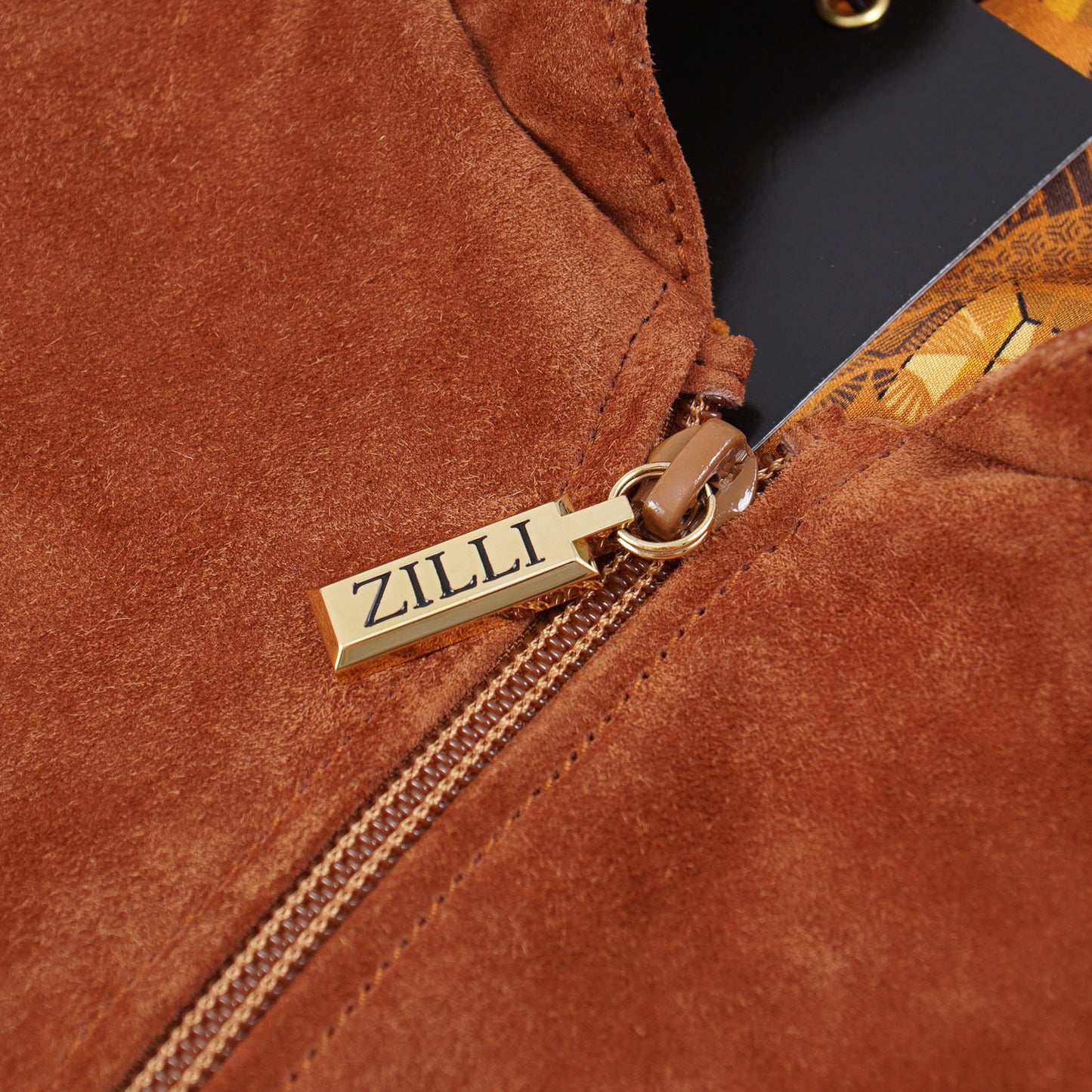 Zilli Velour Suede Leather Jacket - Top Shelf Apparel