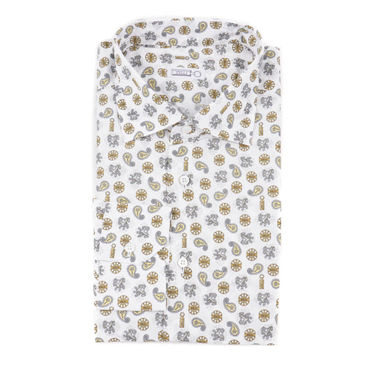 Zilli Cotton Shirt with Medallion Print - Top Shelf Apparel