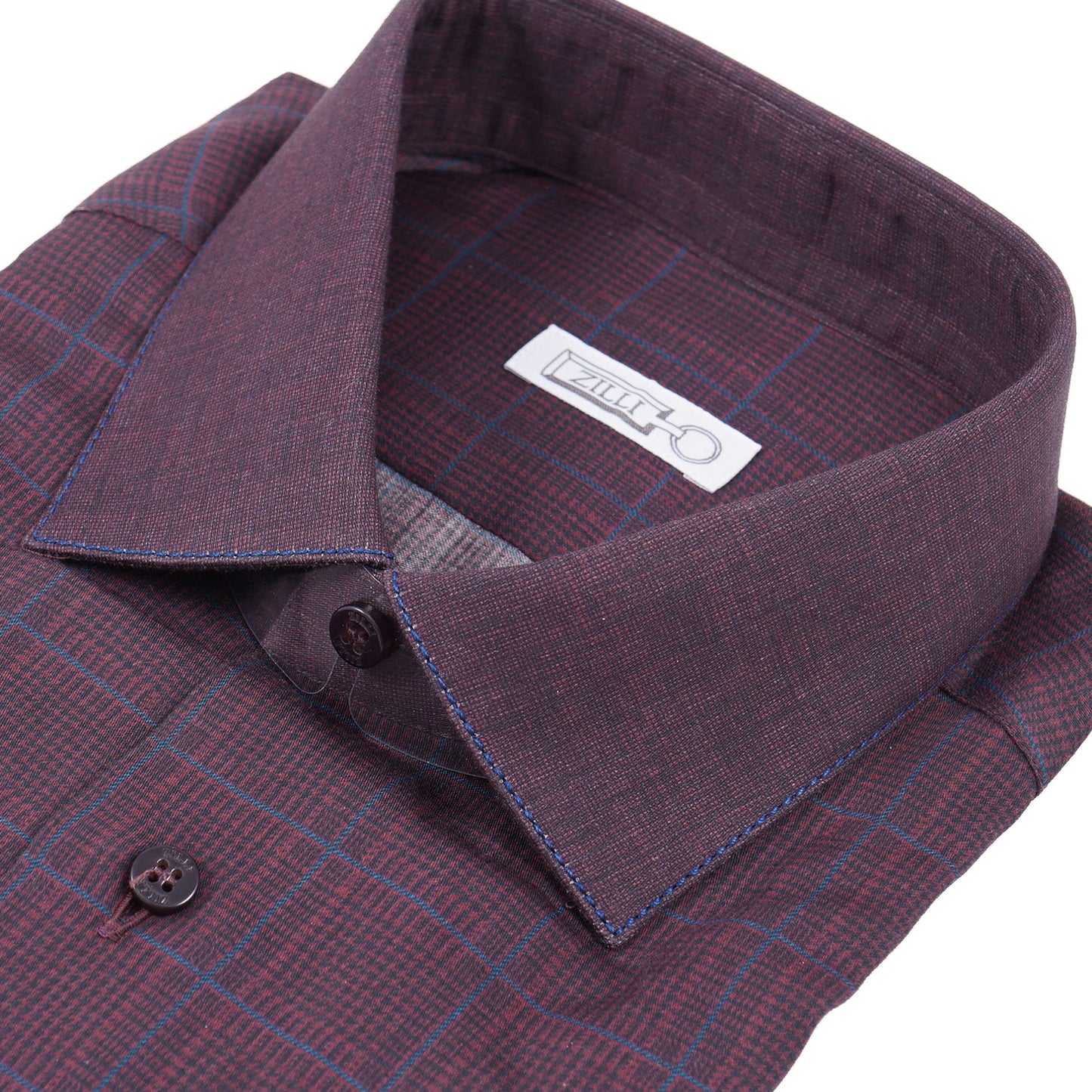 Zilli Tailored-Fit Cotton Dress Shirt - Top Shelf Apparel