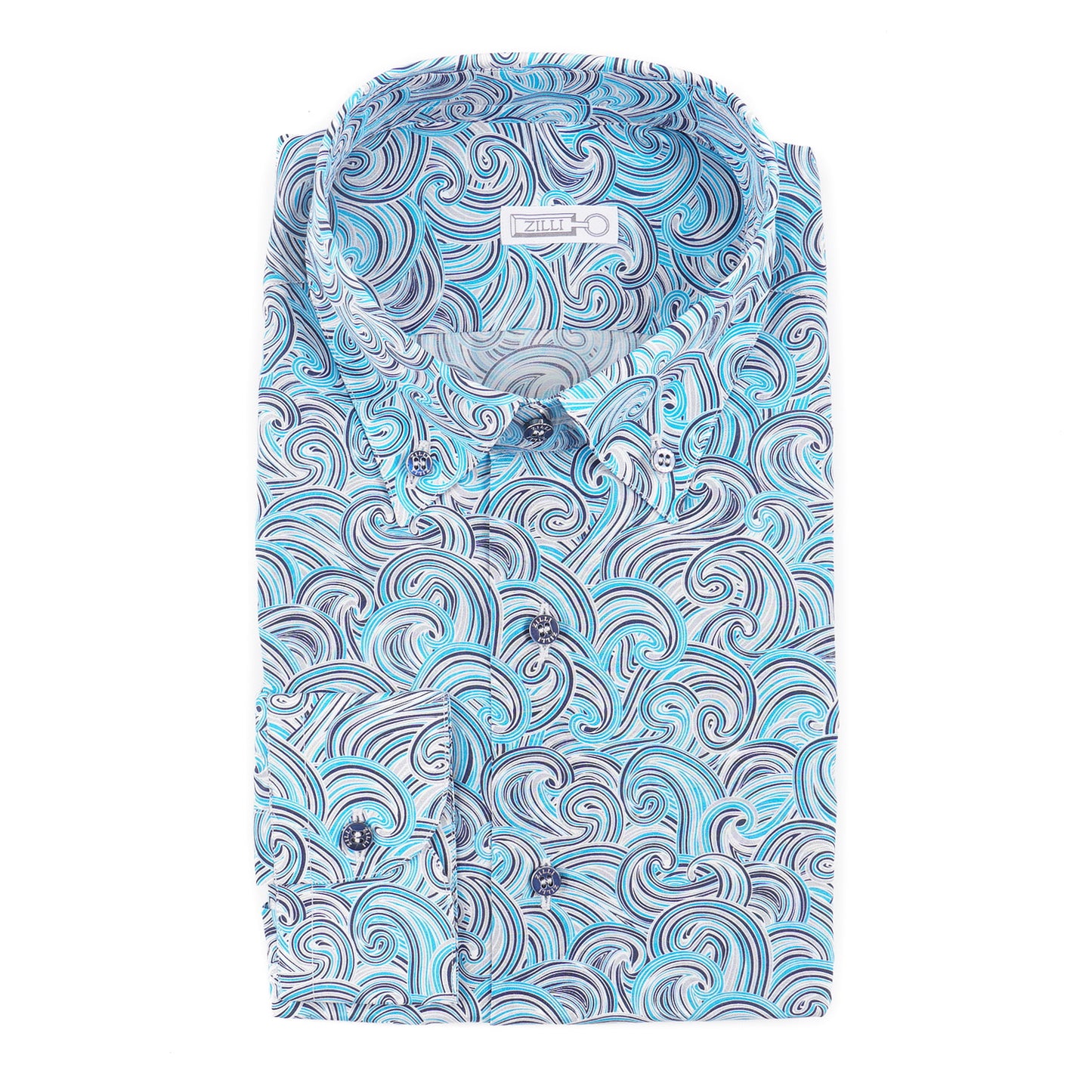 Zilli Lightweight Silk and Cotton Shirt - Top Shelf Apparel