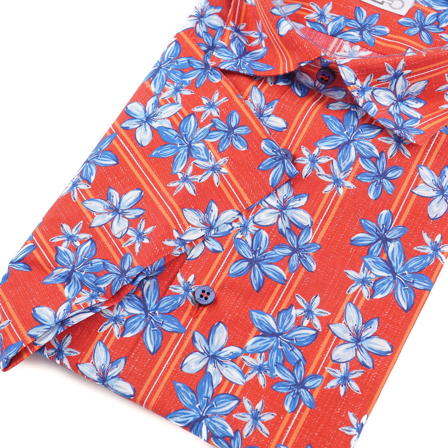 Zilli Short-Sleeve Shirt with Floral Print - Top Shelf Apparel