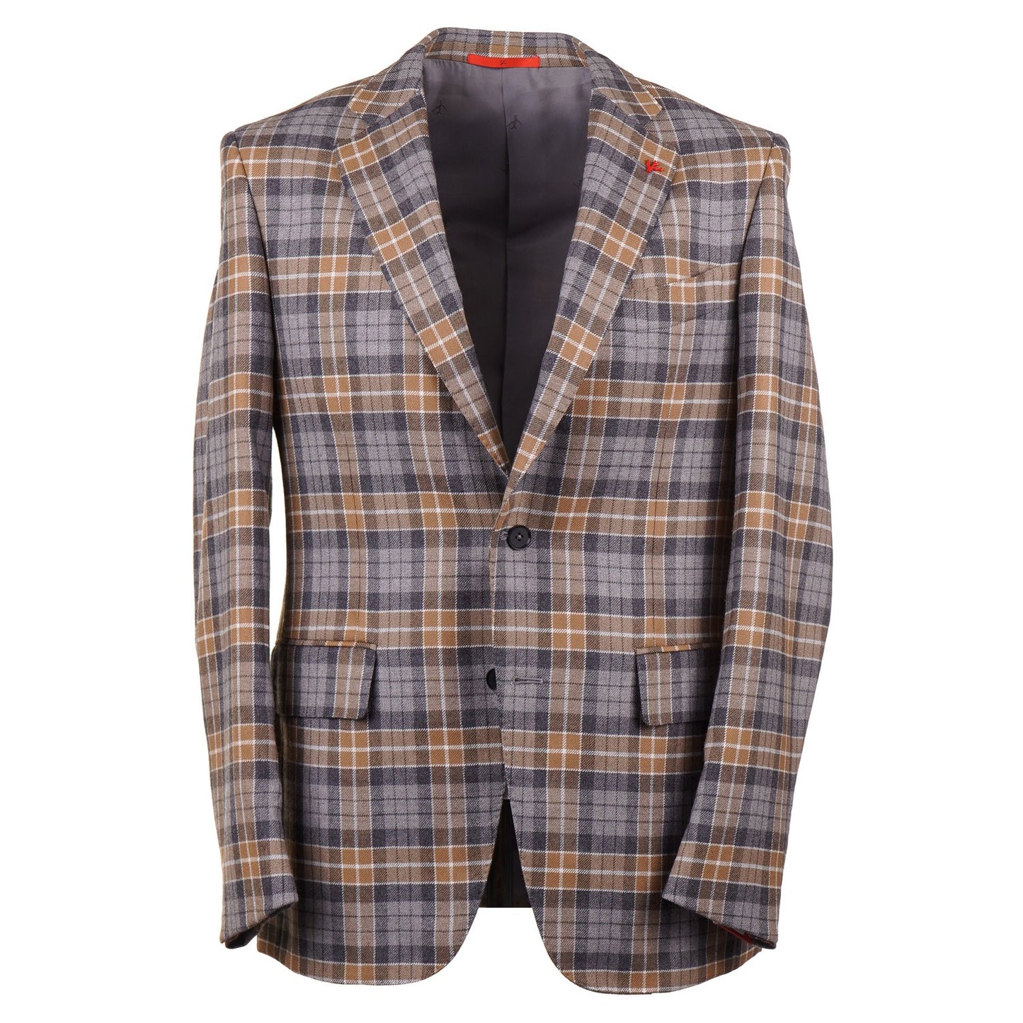 Isaia Soft Flannel Wool-Cashmere Sport Coat - Top Shelf Apparel