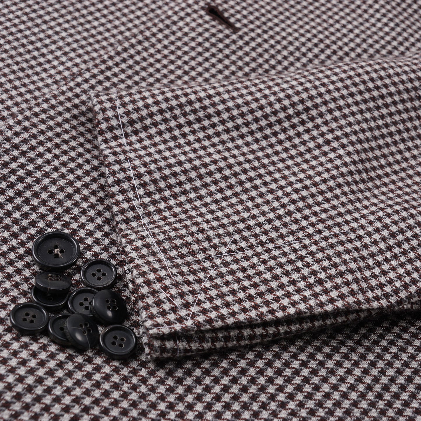 Brioni Houndstooth Cashmere-Silk Sport Coat - Top Shelf Apparel