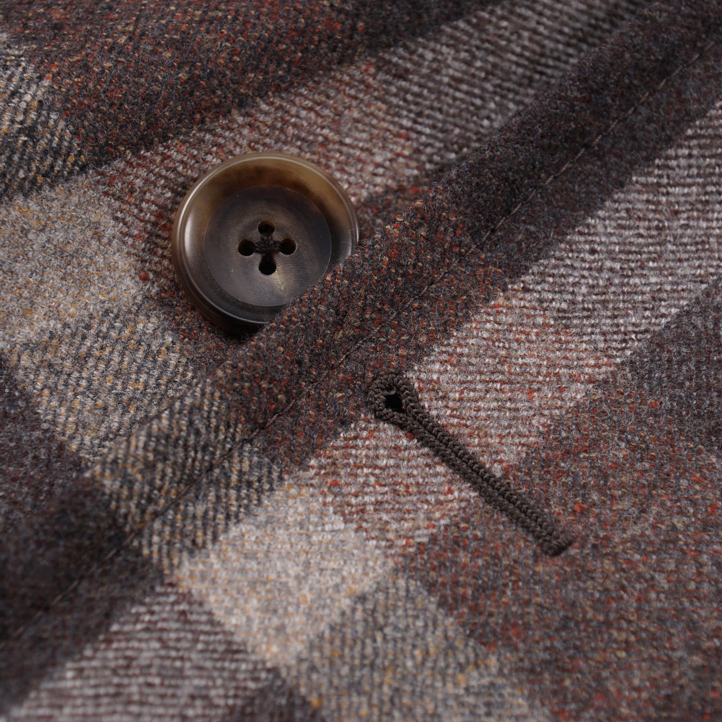 Belvest Mid-Weight Flannel Wool Pea Coat - Top Shelf Apparel