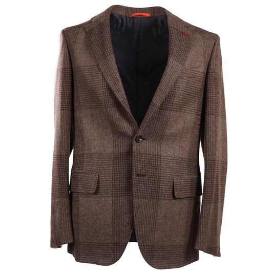 Isaia Large-Scale Check Wool Sport Coat - Top Shelf Apparel