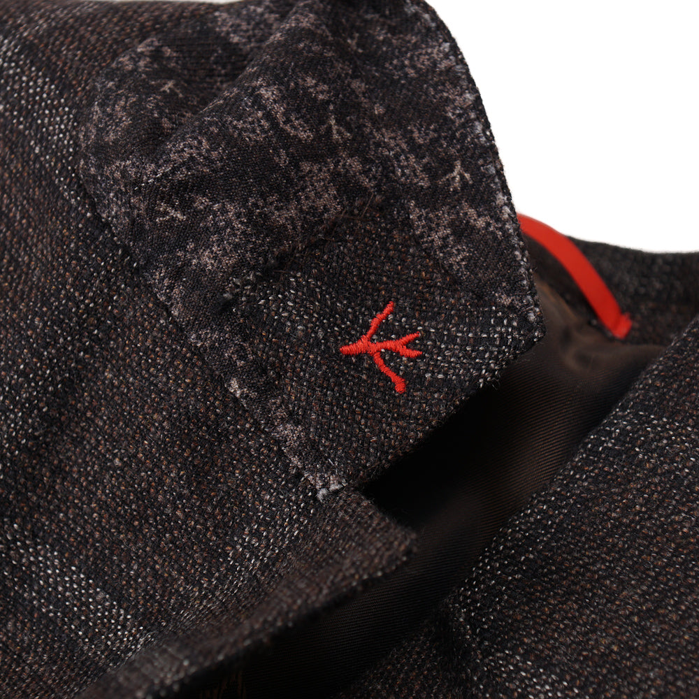 Isaia Windowpane Check Wool-Silk Sport Coat - Top Shelf Apparel