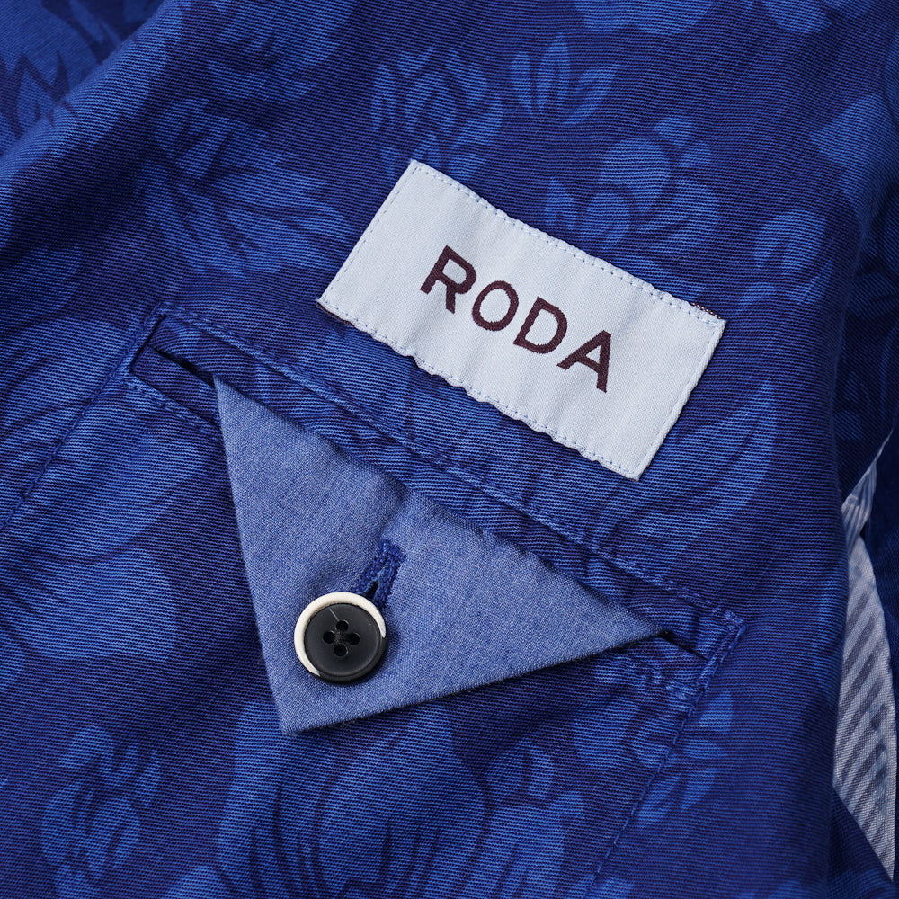 Roda Floral Print Cotton-Linen Sport Coat - Top Shelf Apparel
