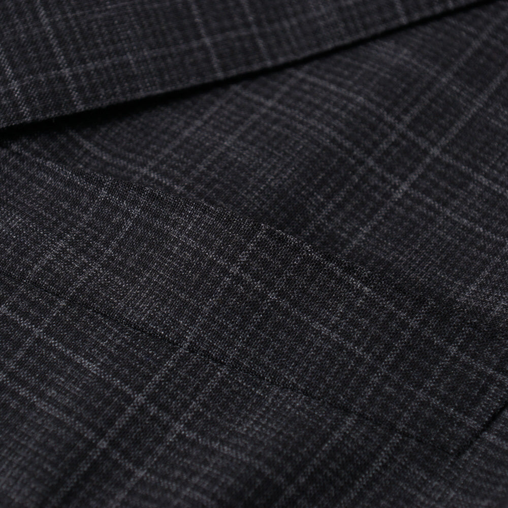Belvest Charcoal Check Wool Suit - Top Shelf Apparel