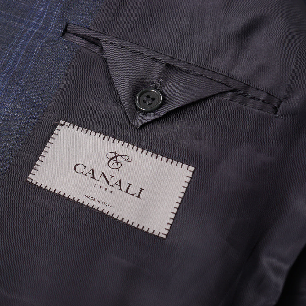 Canali Windowpane Check Wool Suit - Top Shelf Apparel
