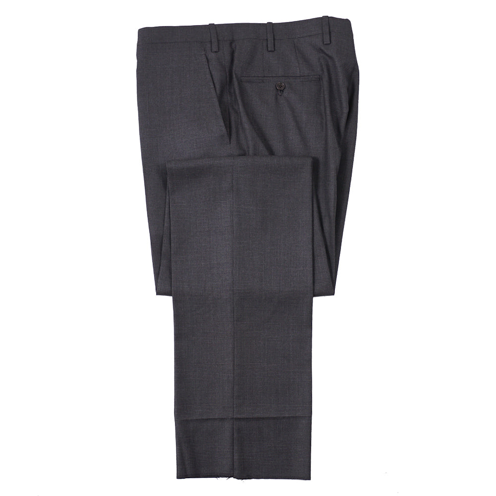 Kiton Gray Check Wool Suit - Top Shelf Apparel