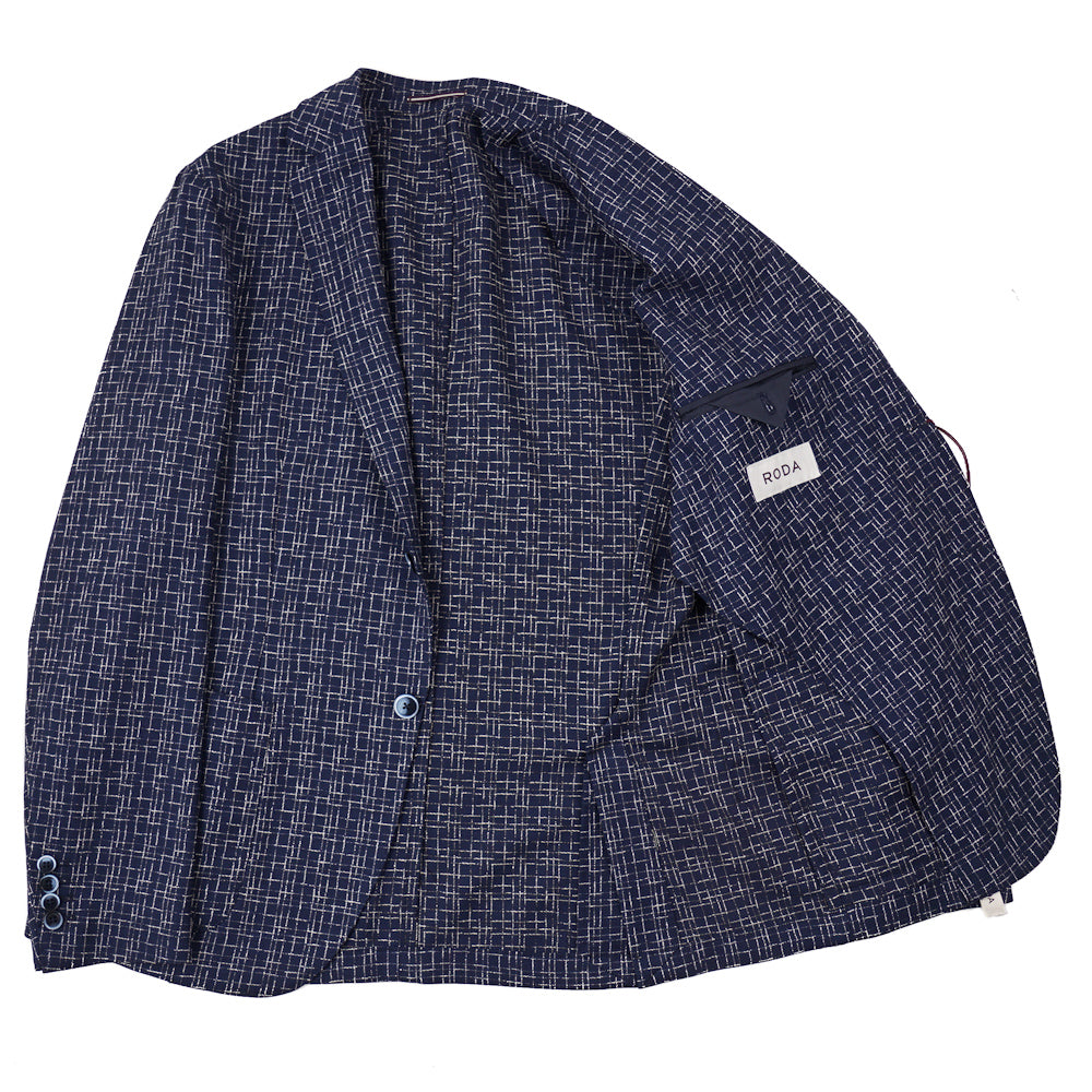 Roda Woven Check Wool and Silk Suit - Top Shelf Apparel