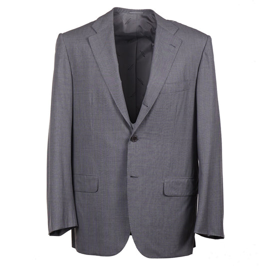 Kiton Houndstooth Check Super 180s Suit - Top Shelf Apparel