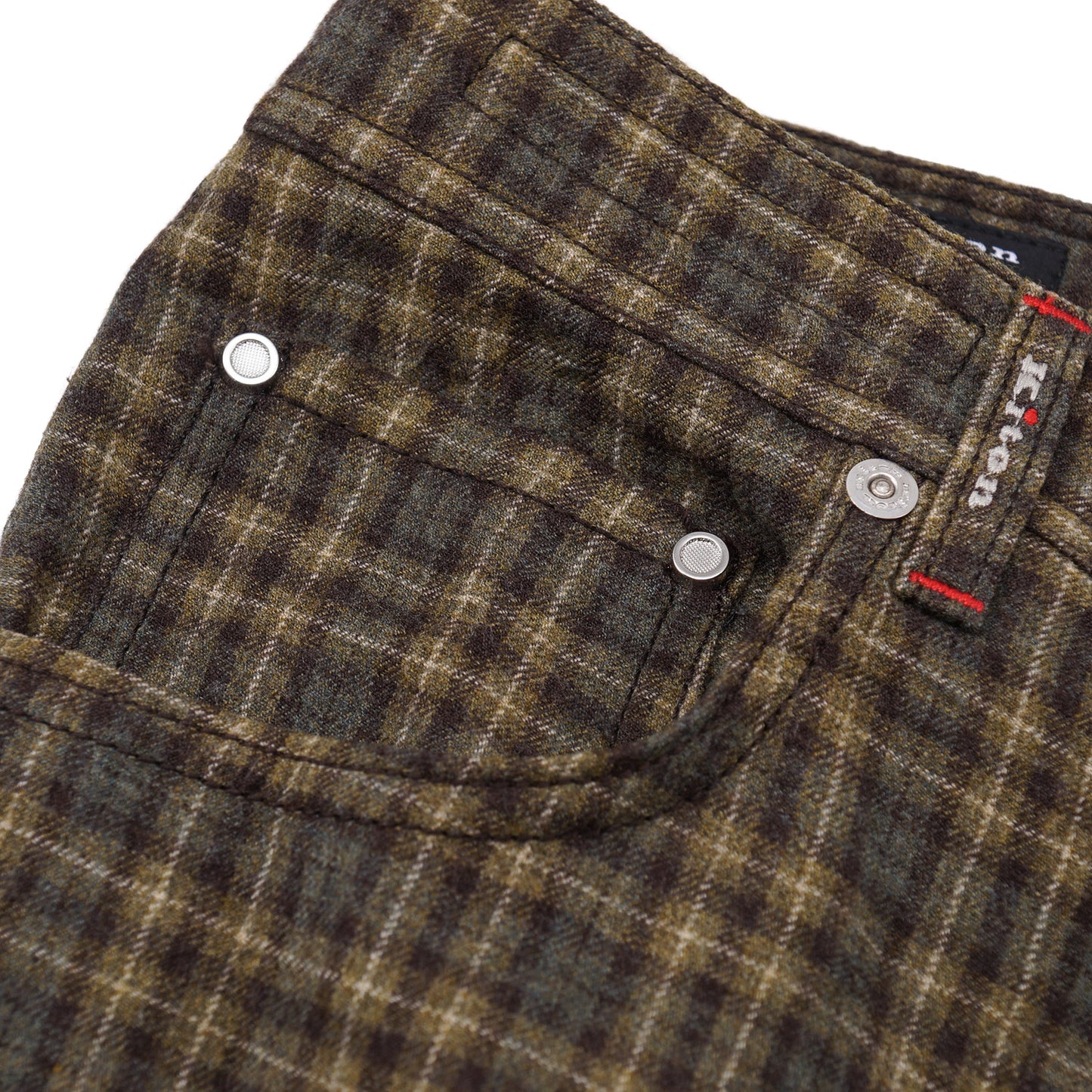 Kiton Slim Fit Five-Pocket Flannel Wool Pants - Top Shelf Apparel