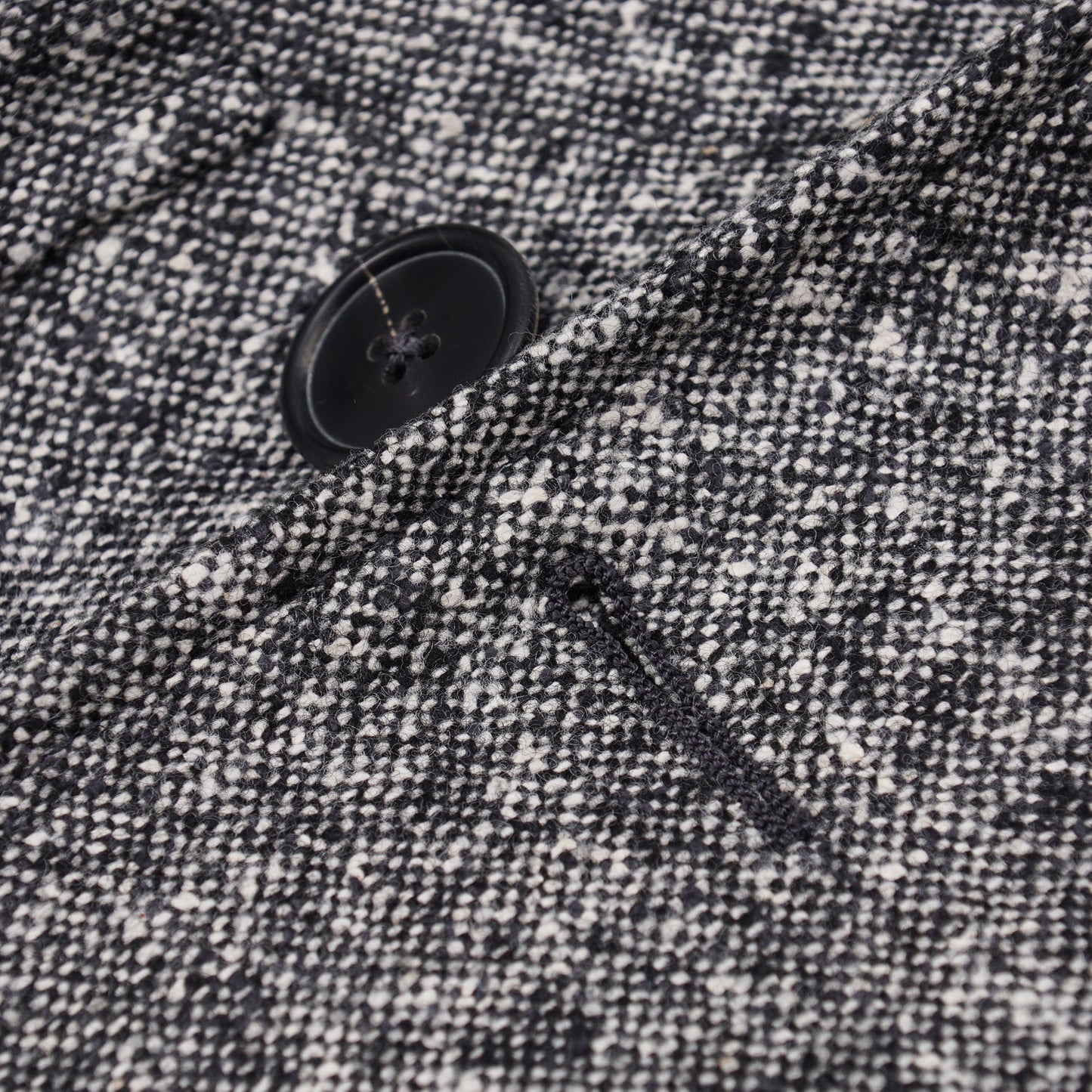Belvest Donegal Tweed Wool-Silk Pea Coat - Top Shelf Apparel