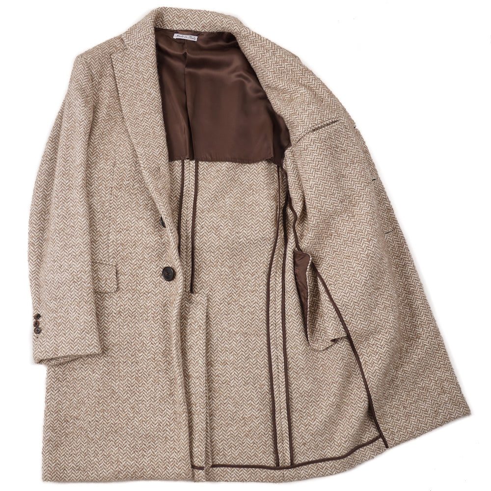 Belvest Soft-Constructed Wool-Blend Overcoat - Top Shelf Apparel