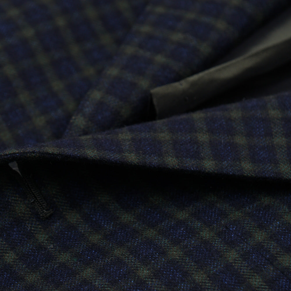 Kiton Blue Check Cashmere Sport Coat - Top Shelf Apparel