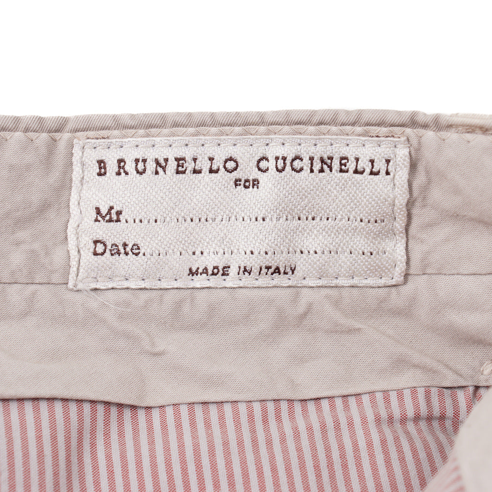 Brunello Cucinelli Button-Fly Cotton Pants - Top Shelf Apparel