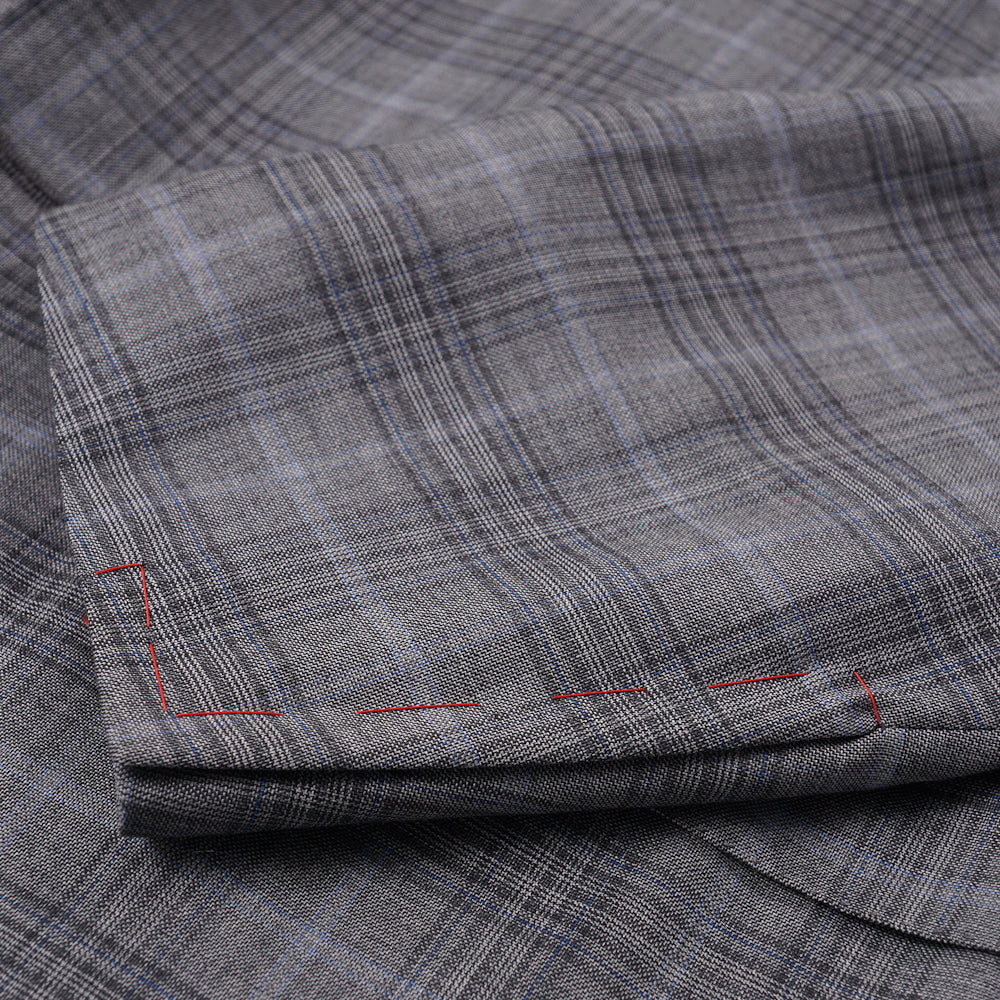 Isaia Layered Check Wool Sport Coat - Top Shelf Apparel