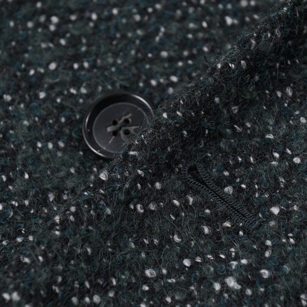 Isaia Wool and Mohair Boucle Overcoat - Top Shelf Apparel
