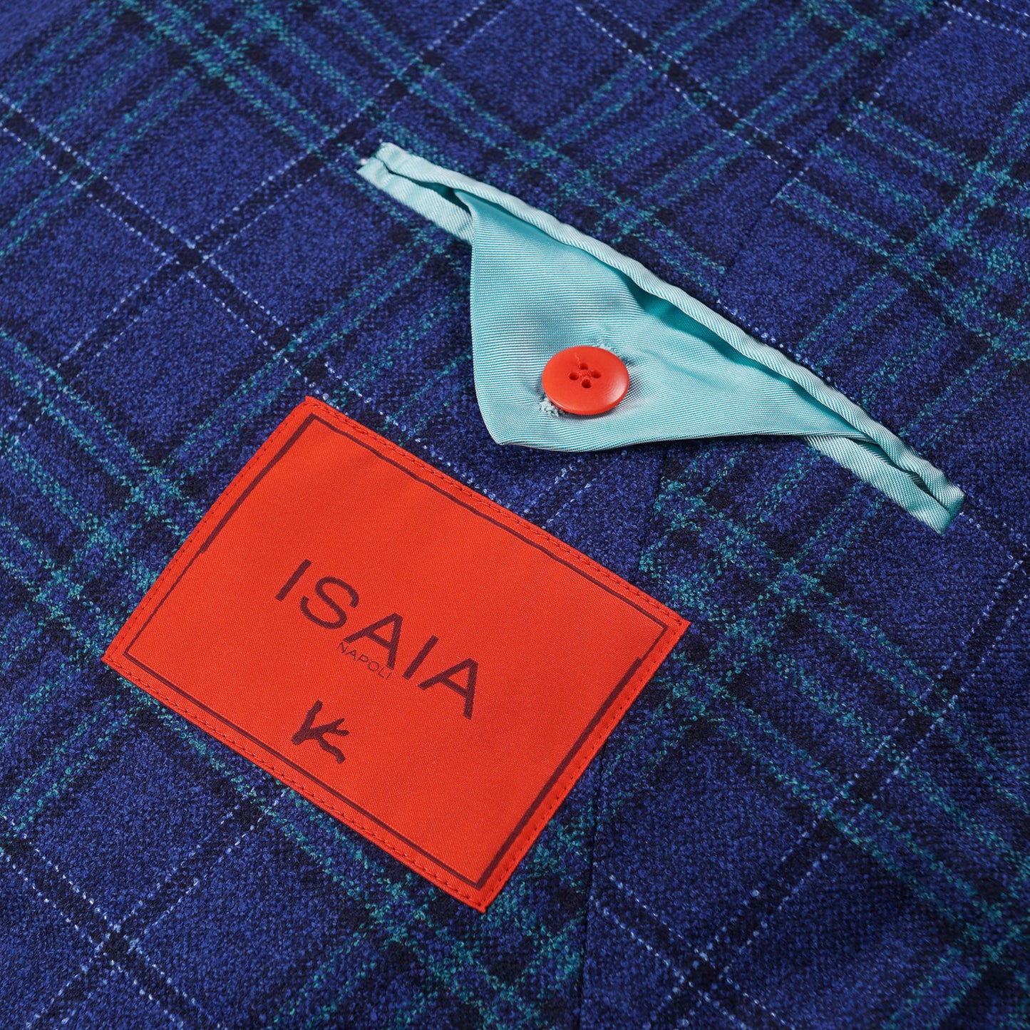 Isaia Layered Check Wool and Silk Sport Coat - Top Shelf Apparel