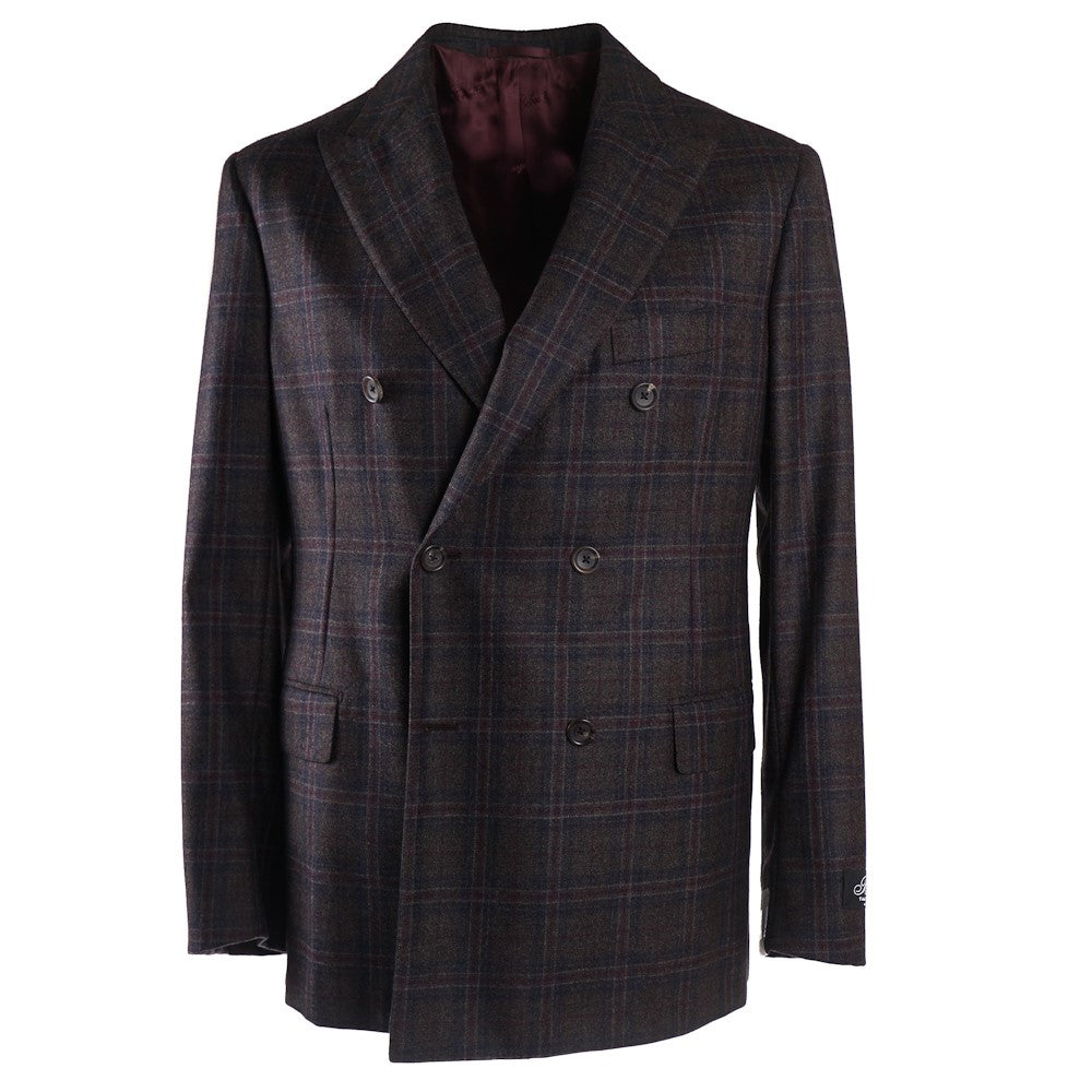 Belvest Windowpane Check Wool Sport Coat - Top Shelf Apparel