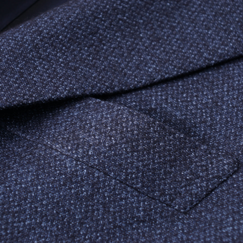 Kiton Dark Blue Cashmere-Silk Sport Coat - Top Shelf Apparel
