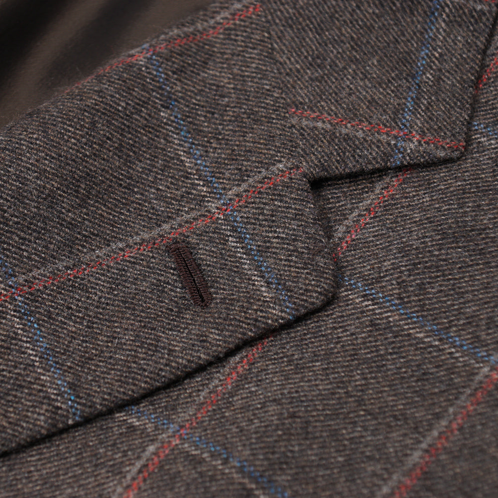 Kiton Windowpane Check Cashmere Sport Coat - Top Shelf Apparel