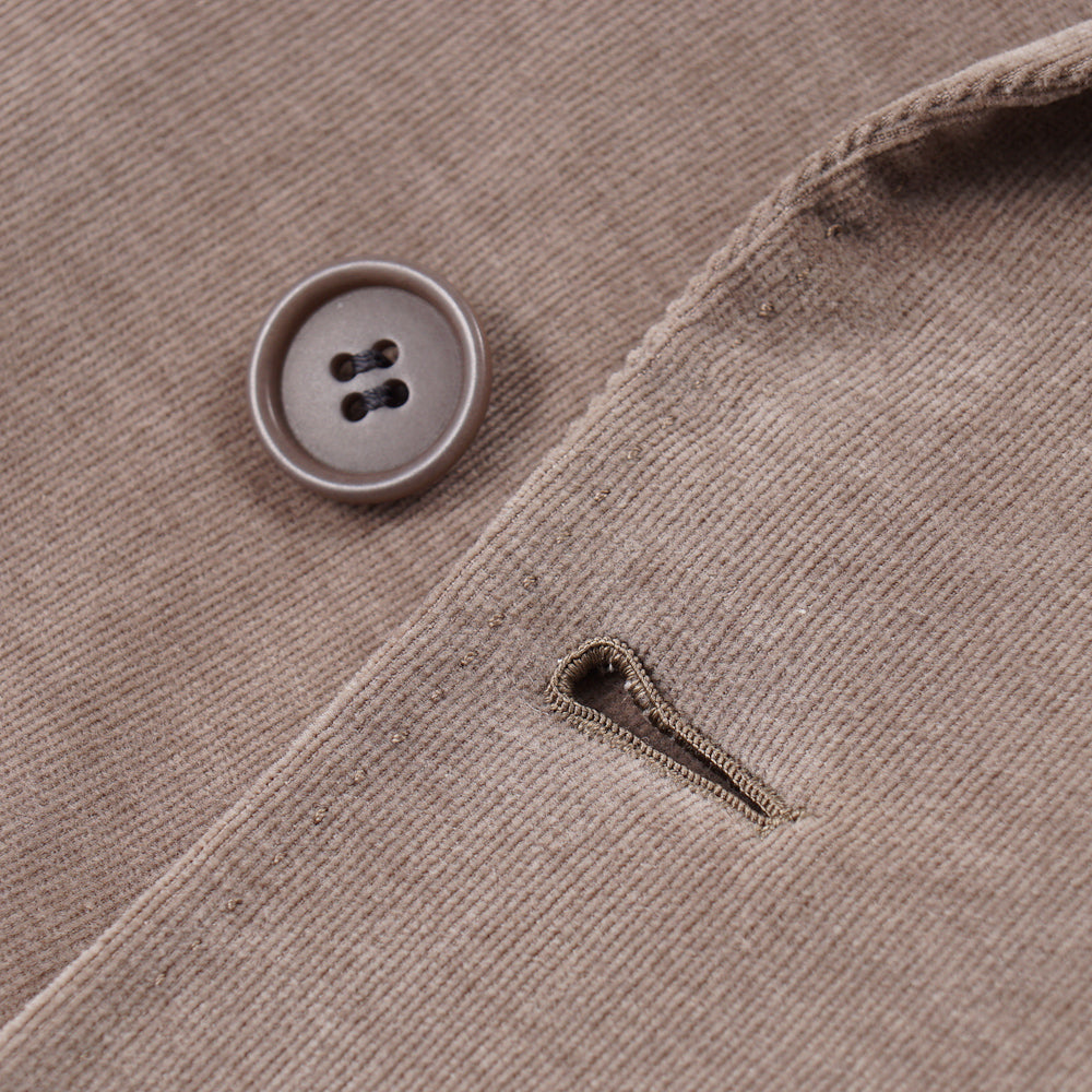 Brioni Dove Beige Cotton-Cashmere Suit - Top Shelf Apparel