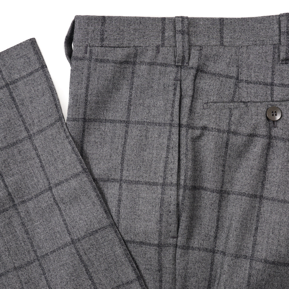 Cesare Attolini Gray Check Wool-Cashmere Suit - Top Shelf Apparel